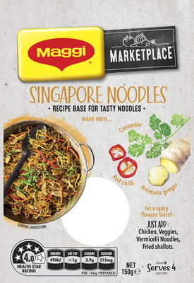 MAGGI Singapore Noodles Recipe Base for Tasty Noodles