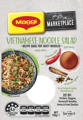 MAGGI Vietnamese Noodle Salad Recipe Base for Tasty Noodles