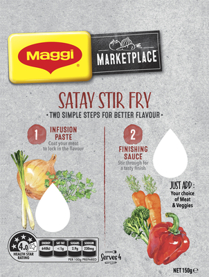 MAGGI Satay Stir Fry