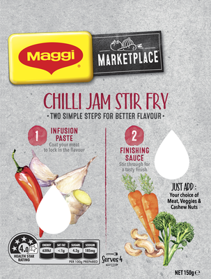 MAGGI Chilli Jam Stir Fry