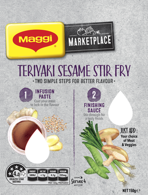 MAGGI Teriyaki Sesame Stir Fry