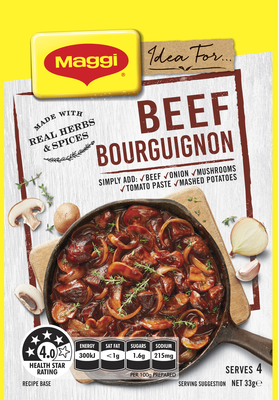 MAGGI Beef Bourguignon Recipe Base