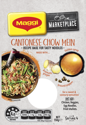 MAGGI Cantonese Chow Mein Recipe Base for Tasty Noodles