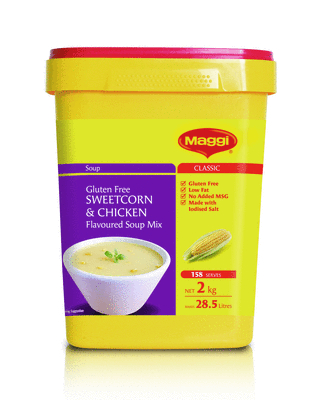 MAGGI CLASSIC Gluten Free SWEETCORN & CHICKEN Flavoured Soup Mix